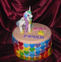 Торт c пони (Мой маленький пони - My Little Pony)