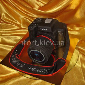 Торт-фотоаппарат Canon