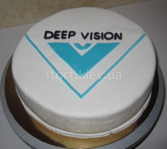  
Торт для компании DEEP VISION (создавшей этот сайт)