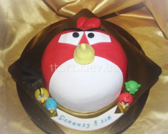 Торт Энгри бердс (Angry Birds )