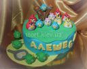 Торт Энгри бердс (Angry Birds)