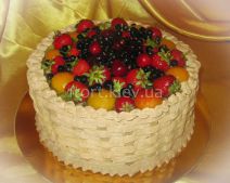 Торт Корзина с фруктами