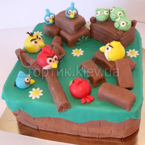 Торт Angry Birds