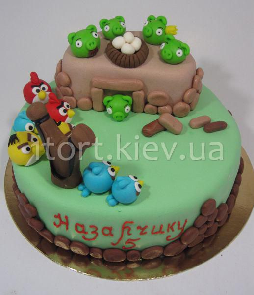 Торт Angry Birds