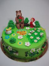 Торт Маша и Медведь